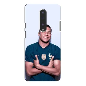 Чехол (TPU) с Футболистом на OnePlus 7 Pro (Мбаппешичка)