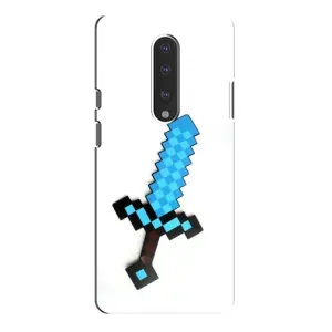 Чохли для OnePlus 7 Pro (Персонажі МайнКрафт) (Меч)