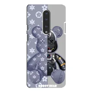 Силиконовый чехол для OnePlus 7 Pro (Медведь Louis Vuitton)
