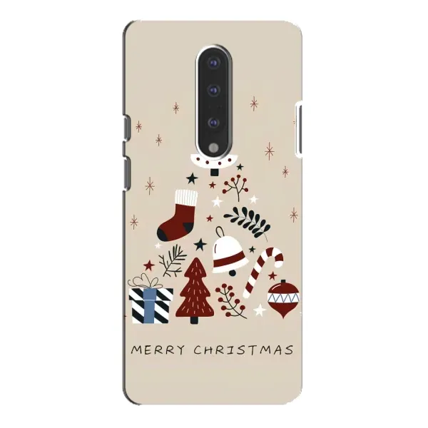 Чехол с рисунком «Merry Christmas» для OnePlus 7 Pro