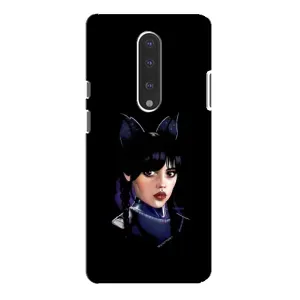 Чохол з картинкою Венсдей на OnePlus 7 Pro (Мила Венсдей)