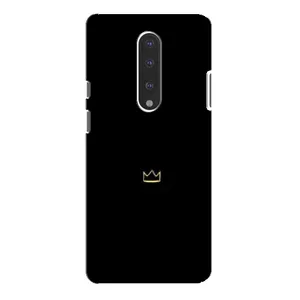 Чохол (Корона на чорному фоні) для ВанПлас 7 Про (Міні корона)