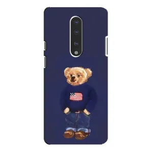 Чехлы Мишка Тедди для ВанПлас 7 Про (Мишка USA)