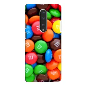 Чохол з зображенням смачної їжі для OnePlus 7 Pro (Різнокольорові M&M'S)