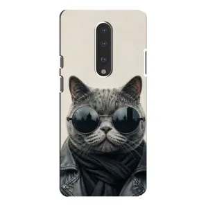 Чехол на тематику: Коты для OnePlus 7 Pro (Модный кот)