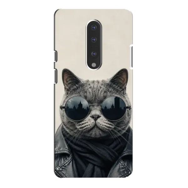 Чехол с рисунком «Модный кот» для OnePlus 7 Pro Чехол с рисунком «Модный кот» для OnePlus 7 Pro