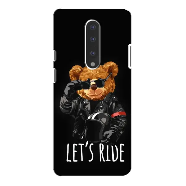 Чехол с рисунком «Модный Мишка» для OnePlus 7 Pro