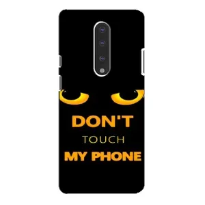 Чехол с рисунком «Не трогай мой телефон» для OnePlus 7 Pro