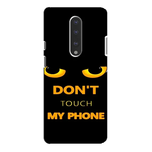 Чехол с рисунком «Не трогай мой телефон» для OnePlus 7 Pro Чехол с рисунком «Не трогай мой телефон» для OnePlus 7 Pro