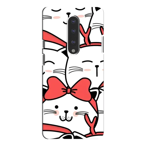 Чехол с рисунком «Новогодние котики» для OnePlus 7 Pro Чехол с рисунком «Новогодние котики» для OnePlus 7 Pro