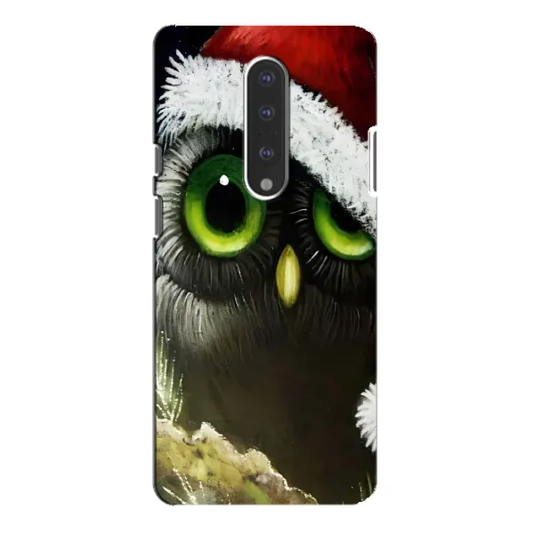 Чехол с рисунком «Новогодняя Сова» для OnePlus 7 Pro Чехол с рисунком «Новогодняя Сова» для OnePlus 7 Pro