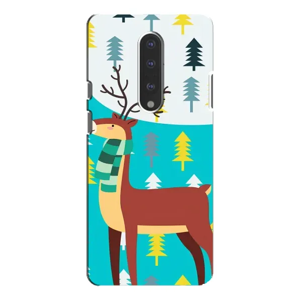 Чехол с рисунком «Олень с шарфом» для OnePlus 7 Pro Чехол с рисунком «Олень с шарфом» для OnePlus 7 Pro