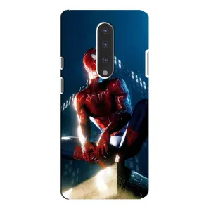 Чохол Супергерой Людина Павук на OnePlus 7 Pro (Павук на домі)