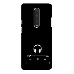 Чохол з картинками на чорному фоні для OnePlus 7 Pro (Плеєр)