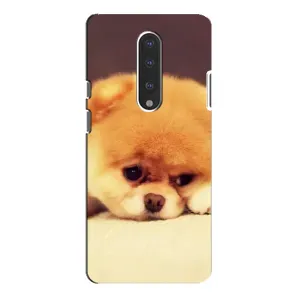 Чехол (ТПУ) Милые собачки для OnePlus 7 Pro (Померанский шпиц)
