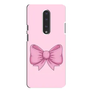 Чохол банти для OnePlus 7 Pro (Рожевий бантик)