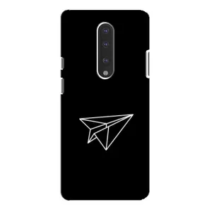 Чохол з картинками на чорному фоні для OnePlus 7 Pro (Літак)