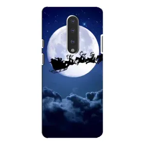 Чохол Санта Клаус для OnePlus 7 Pro (Санта - місяць)