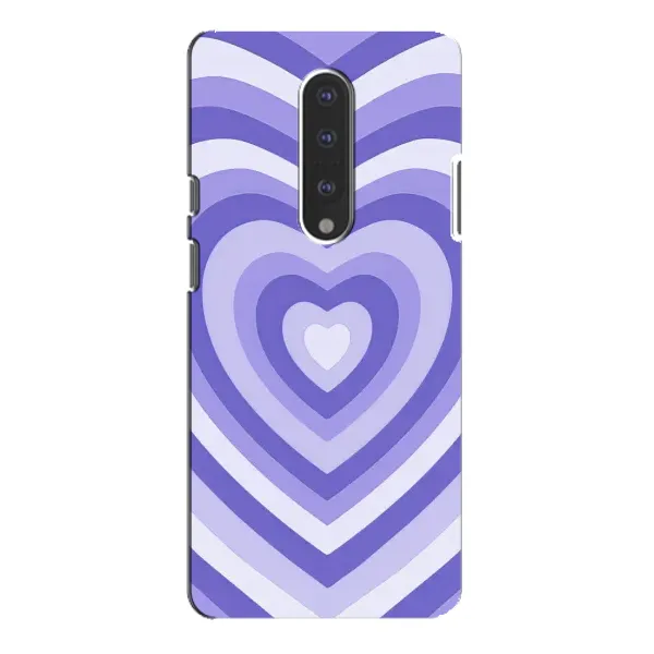 Чехол с рисунком «Сердце фиолет» для OnePlus 7 Pro Чехол с рисунком «Сердце фиолет» для OnePlus 7 Pro