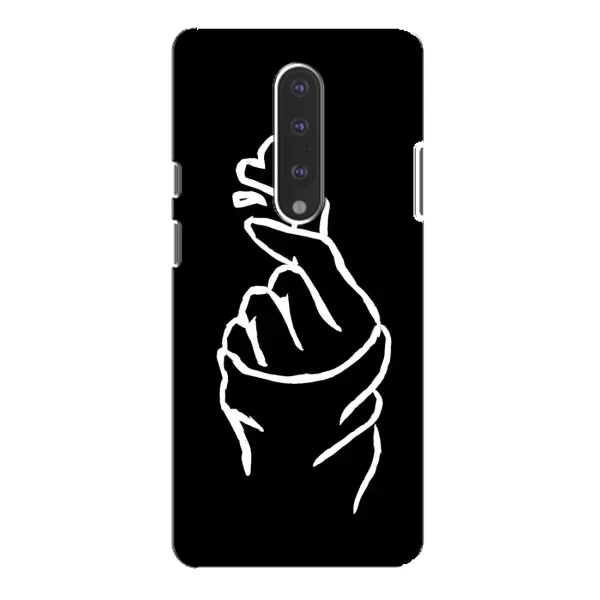 Чехол с рисунком «Сердце на черном» для OnePlus 7 Pro Чехол с рисунком «Сердце на черном» для OnePlus 7 Pro