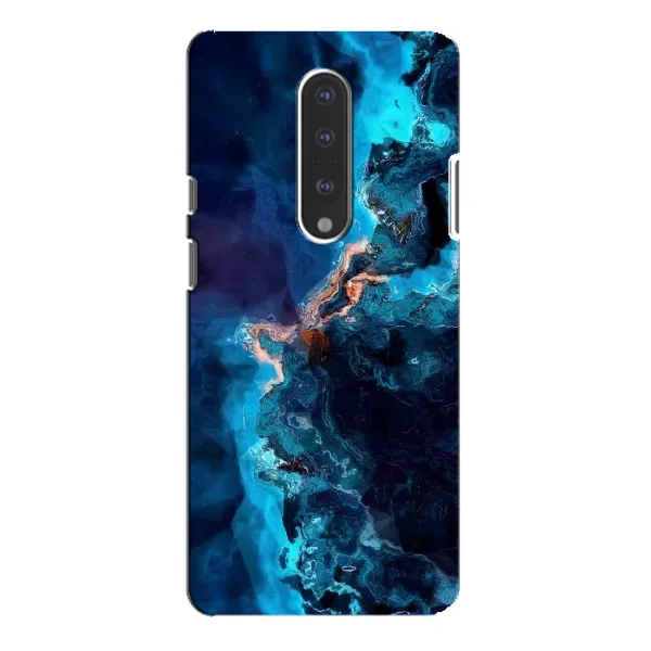 Чехол с рисунком «Синий мрамор» для OnePlus 7 Pro