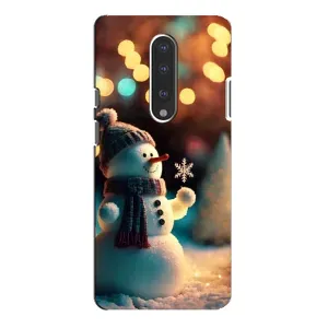 Чохли на Новий Рік OnePlus 7 Pro (Сніговик святковий)