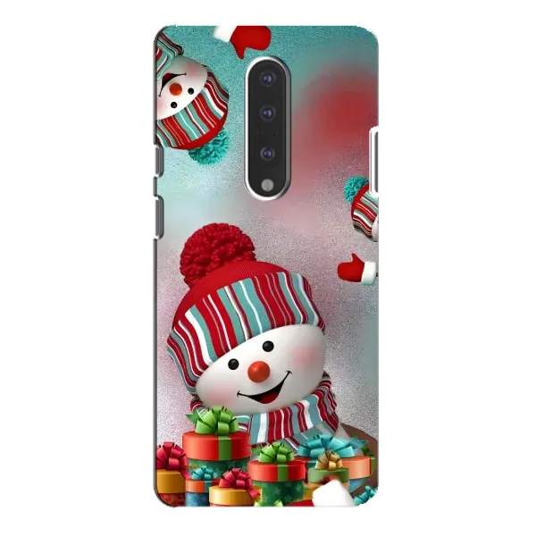 Чехол с рисунком «Снеговик в шапке» для OnePlus 7 Pro Чехол с рисунком «Снеговик в шапке» для OnePlus 7 Pro