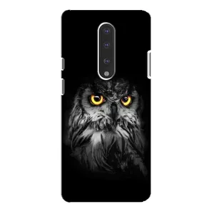 Чехлы с принтом СОВЫ для OnePlus 7 Pro (Сова на чёрном)