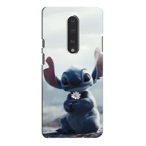 Чохол з малюнком «Стіч з квіткою» для OnePlus 7 Pro