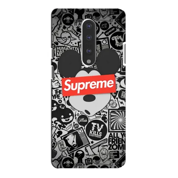 Чехол с рисунком «Supreme Маус» для OnePlus 7 Pro Чехол с рисунком «Supreme Маус» для OnePlus 7 Pro
