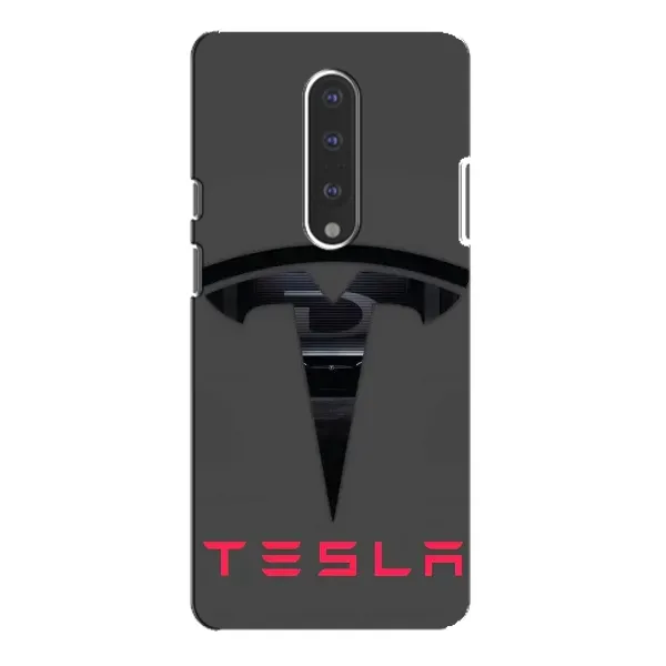 Чехол с рисунком «Logo TESLA» для OnePlus 7 Pro