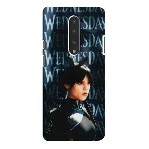 Чохол з картинкою Венсдей на OnePlus 7 Pro (Вендсдей з ушками)