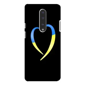 Силіконовий Чохол на OnePlus 7 Pro (Я-Україна) (Українське серце)