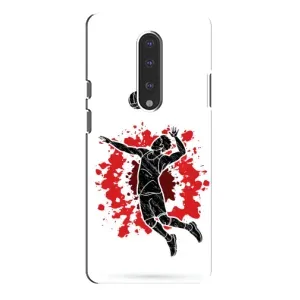 Чохли з прінтом Спортивна тематика для OnePlus 7 Pro (Волейболіст)