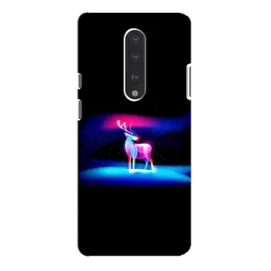 Силиконовый бампер с картинкой животных для OnePlus 7 Pro (Яркий олень)