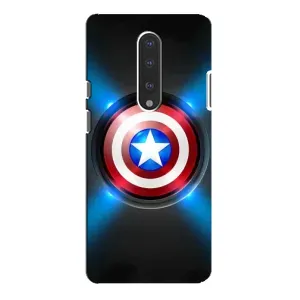 Чохол с Щітом Капітана Америки на OnePlus 7 Pro (Яскраий Щит Капітана)