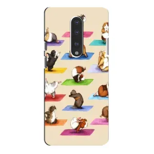 Чехол с рисунком «Ёга свинок» для OnePlus 7 Pro