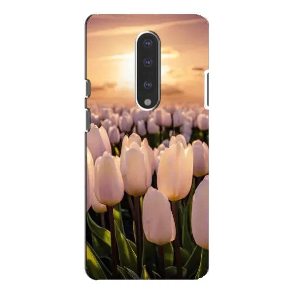 Чохол з малюнком «Захід з квітами» для OnePlus 7 Pro Чохол з малюнком «Захід з квітами» для OnePlus 7 Pro