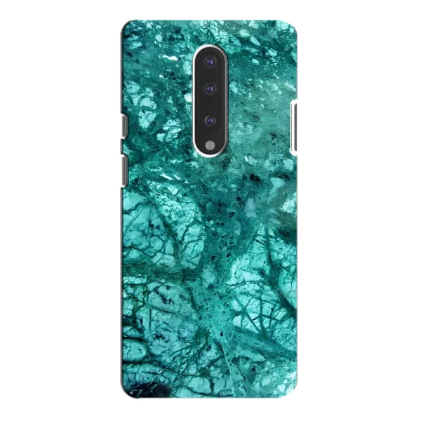 Чехол с рисунком «Зеленый мрамор» для OnePlus 7 Pro