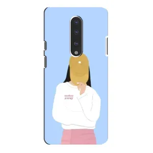 Силиконовый Чехол на OnePlus 7 Pro с картинкой Стильных Девушек (Желтая кепка)