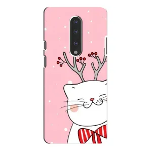 Чехол на тематику: Коты для OnePlus 7 Pro (Зимний кот)