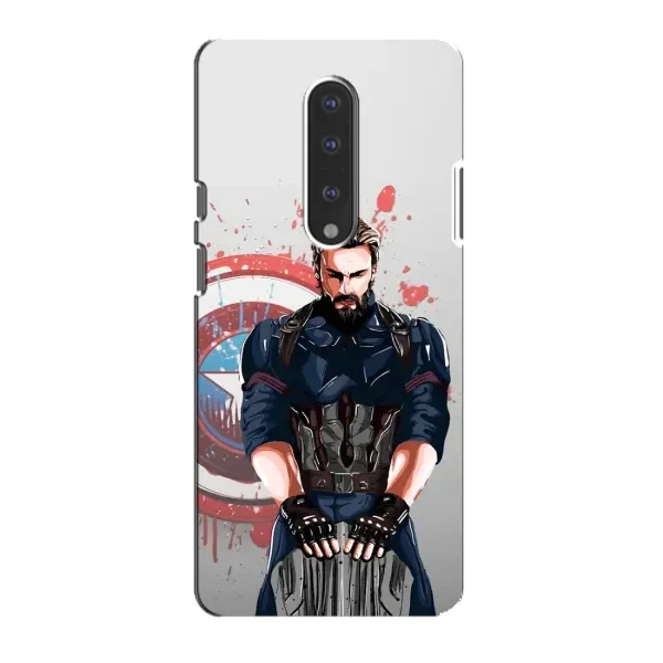 Чехол с рисунком «Арт капитан» для OnePlus 7