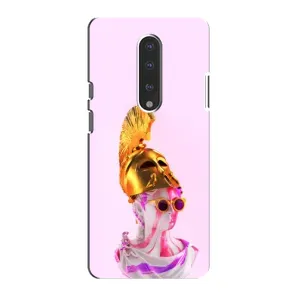 Чохол з Прикольним Принтом на OnePlus 7 (АРТ Статуя)