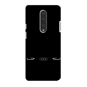 Силіконовий бампер з картинкою машини на OnePlus 7 (Сілует Audi)