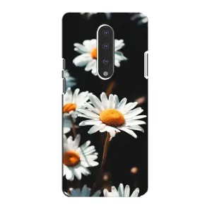 Чехол с рисунком «Белые ромашки» для OnePlus 7