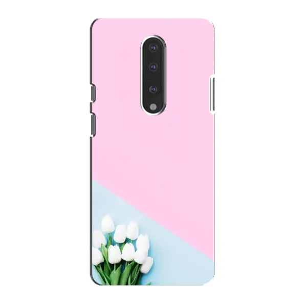 Чехол с рисунком «Белые тюльпаны» для OnePlus 7 Чехол с рисунком «Белые тюльпаны» для OnePlus 7