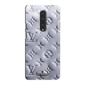 Текстурний Чохол Louis Vuitton для ВанПлас 7 (Білий ЛВ)