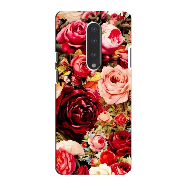 Чехол с рисунком «Букет цветов» для OnePlus 7