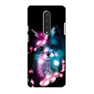 Чехол с рисунком «Черная Лиса» для OnePlus 7
