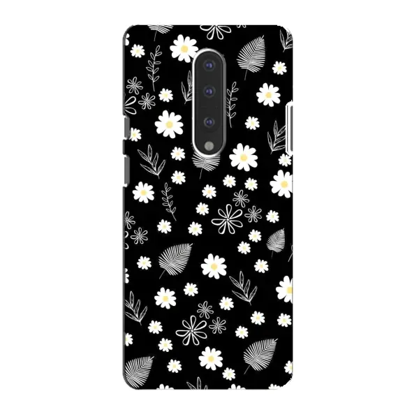 Чехол с рисунком «цветение на чорном» для OnePlus 7 Чехол с рисунком «цветение на чорном» для OnePlus 7